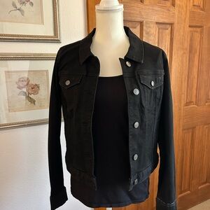 Mudd Classic Black Denim Jacket